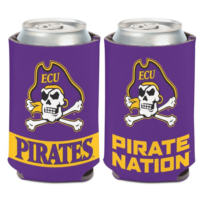 East Carolina Pirates SLOGAN Can Cooler 12 oz.