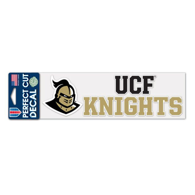 UCF Knights STACKED Perfect Cut Decals 3" x 10"