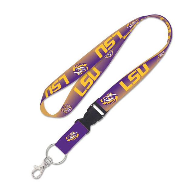 Cordón de LSU Tigers con hebilla desmontable de 1"
