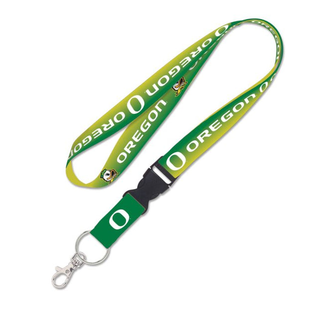 Cordón de Oregon Ducks con hebilla desmontable de 1"