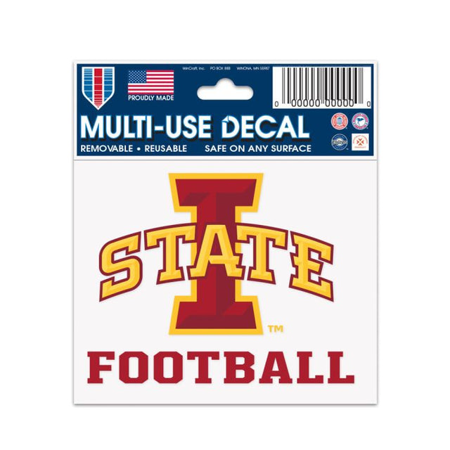 Iowa State Cyclones Multi-Use Decal 3" x 4"