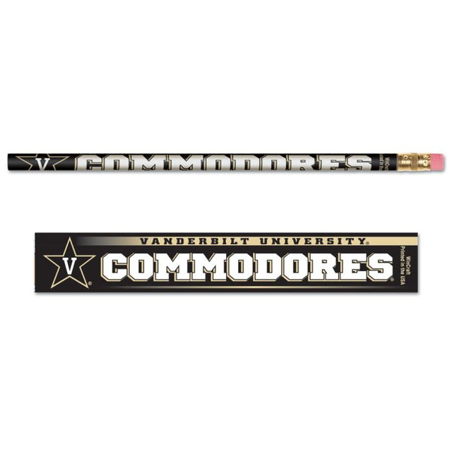 Vanderbilt Commodores Pencil 6-pack