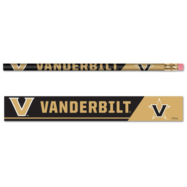 Vanderbilt Commodores Pencil 6-pack