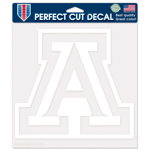Calcomanías de corte perfecto de Arizona Wildcats de 8" x 8"