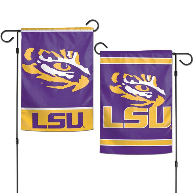 Banderas de jardín de los LSU Tigers, de 2 lados, 12,5" x 18"