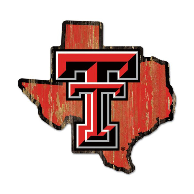 Texas Tech Red Raiders STATE SHAPE