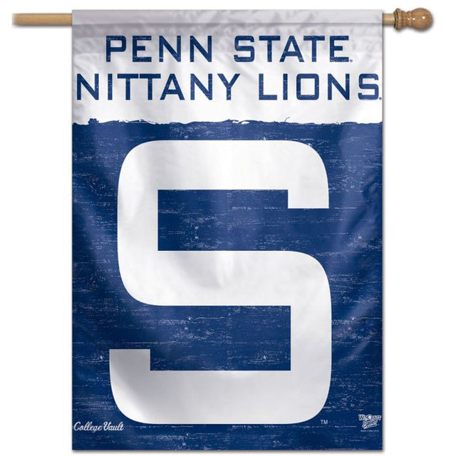 Bandera vertical VAULT de los Penn State Nittany Lions/College Vault de 28" x 40"