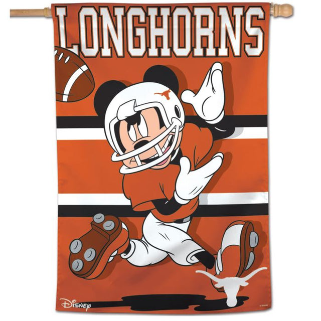 Texas Longhorns / Disney Vertical Flag 28" x 40"