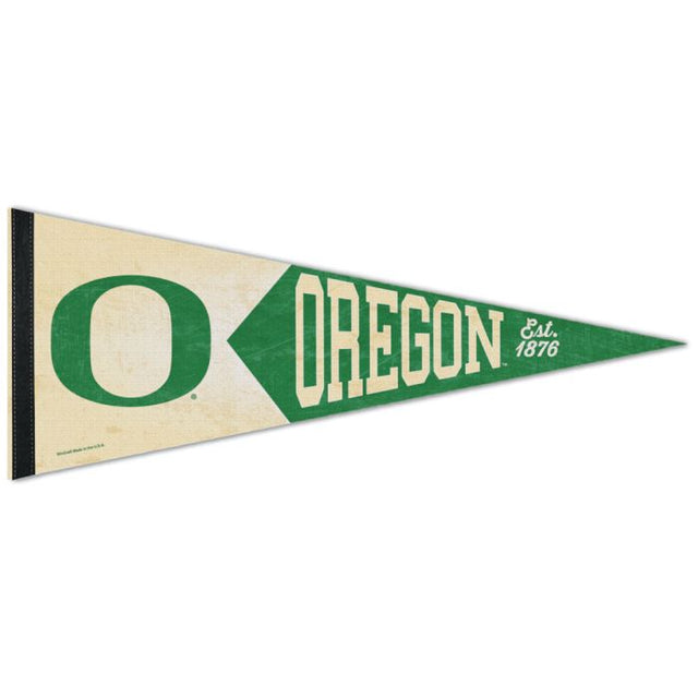 Banderín universitario de primera calidad de Oregon Ducks, de 30 x 76 cm