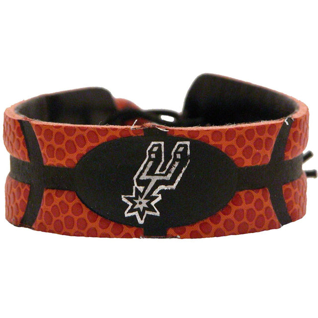 Pulsera clásica de baloncesto de los San Antonio Spurs CO