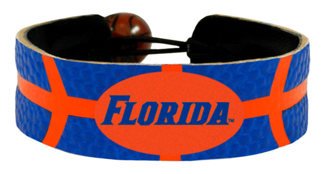 Florida Gators Bracelet Team Color Basketball Wordmark Logo CO