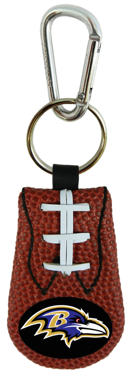 Llavero clásico de fútbol de los Baltimore Ravens CO