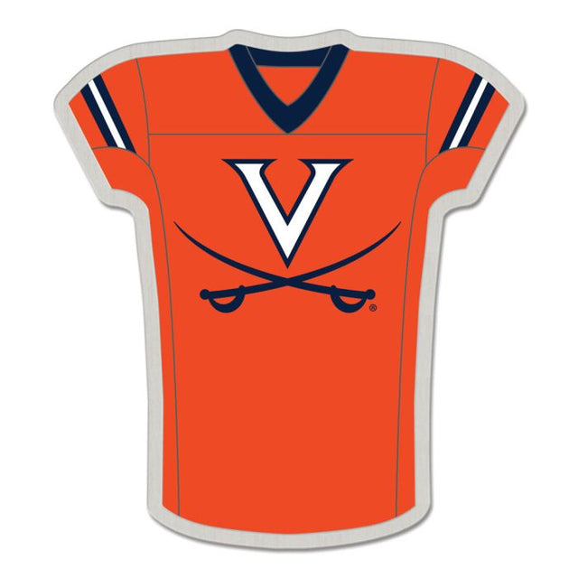 Tarjeta de joyería con pin de colección de los Virginia Cavaliers