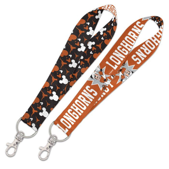 Texas Longhorns / Disney Lanyard Key Strap 1"