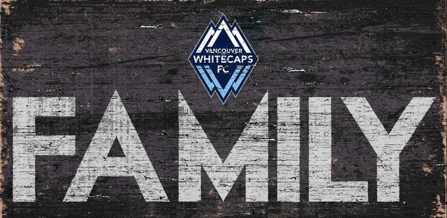 Vancouver Whitecaps Sign Wood 12x6 Family Design