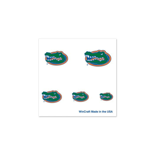Florida Gators Fingernail Tattoos