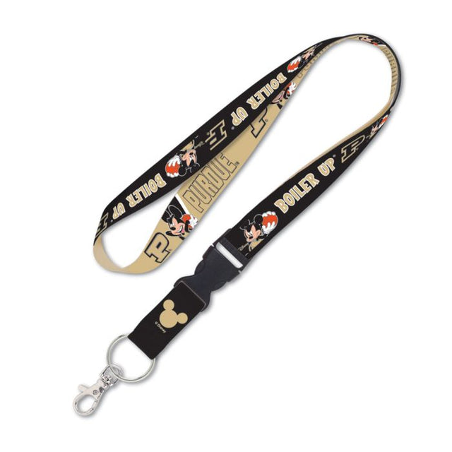 Purdue Boilermakers / Disney MICKEY MOUSE BASKETBALL Lanyard w/detachable buckle 1"