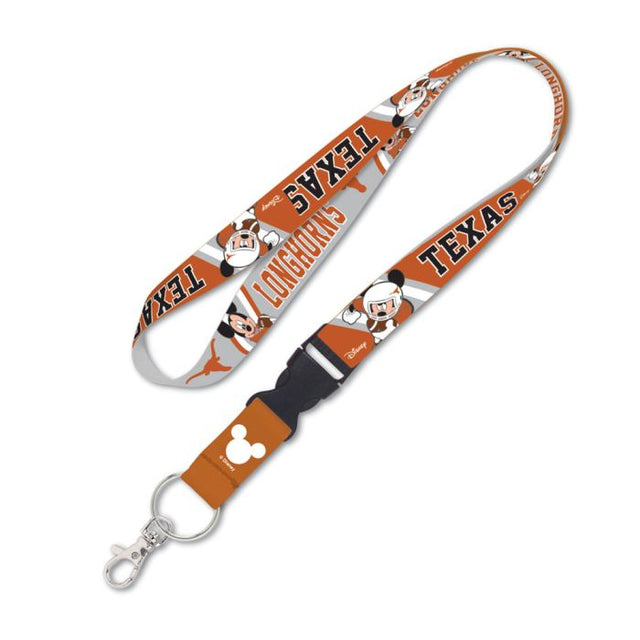 Texas Longhorns / Disney Lanyard w/detachable buckle 1"