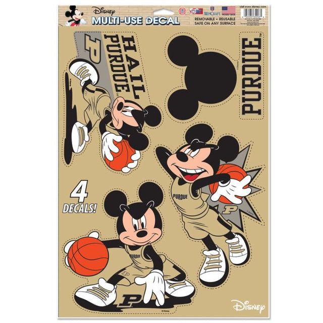 Purdue Boilermakers / Disney MICKEY Multi-Use Decal 11" x 17"