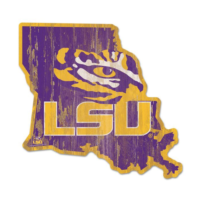 LSU Tigers STATE SHAPE
