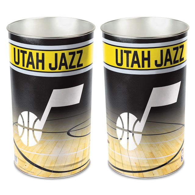 Utah Jazz Wastebasket 15"