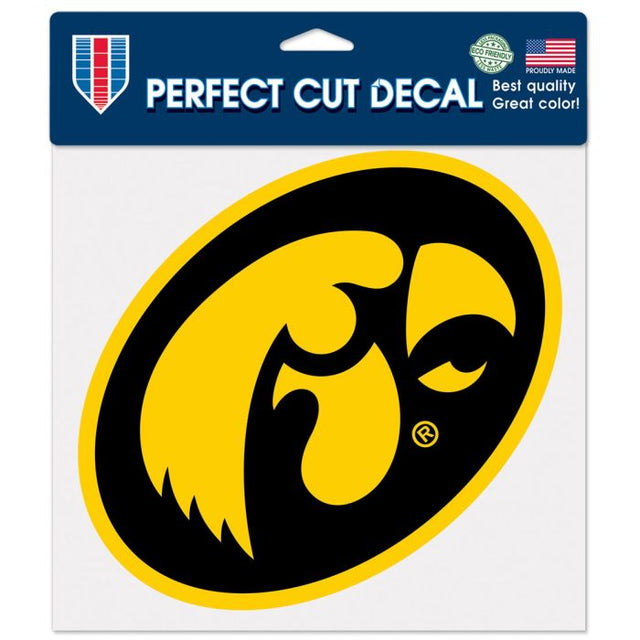 Iowa Hawkeyes Perfect Cut Color Decal 8" x 8"