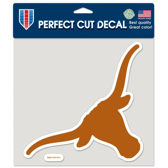 Texas Longhorns Perfect Cut Color Decal 8" x 8"