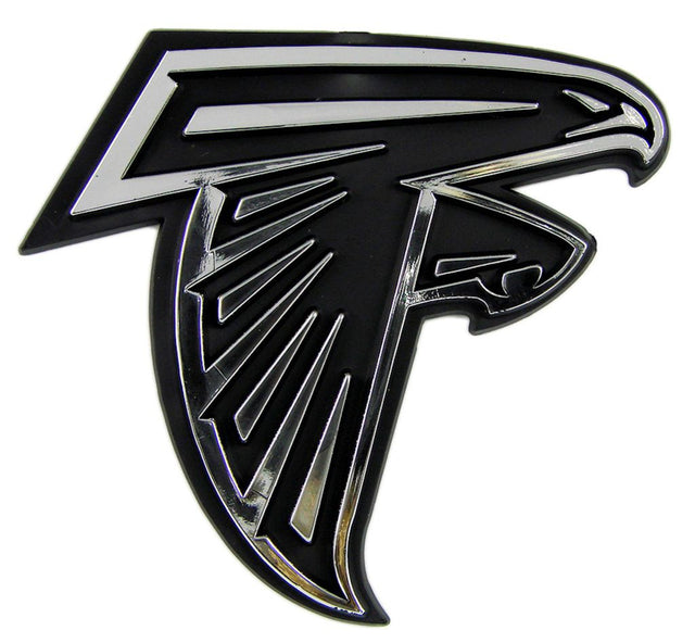 Emblema para automóvil de los Atlanta Falcons, color plateado