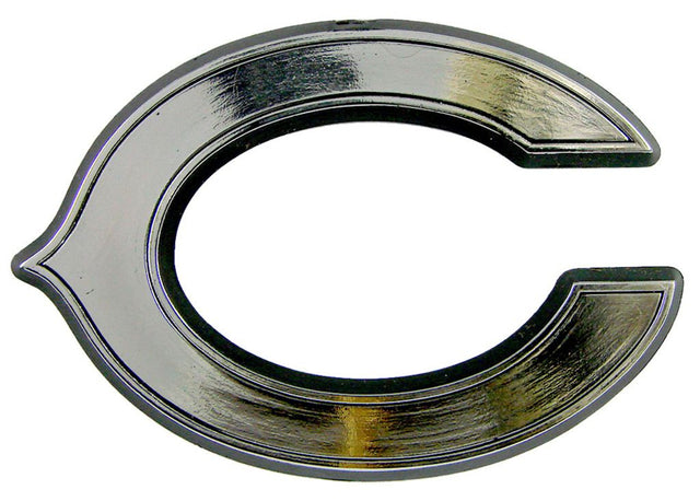 Emblema para automóvil de los Chicago Bears, color plateado