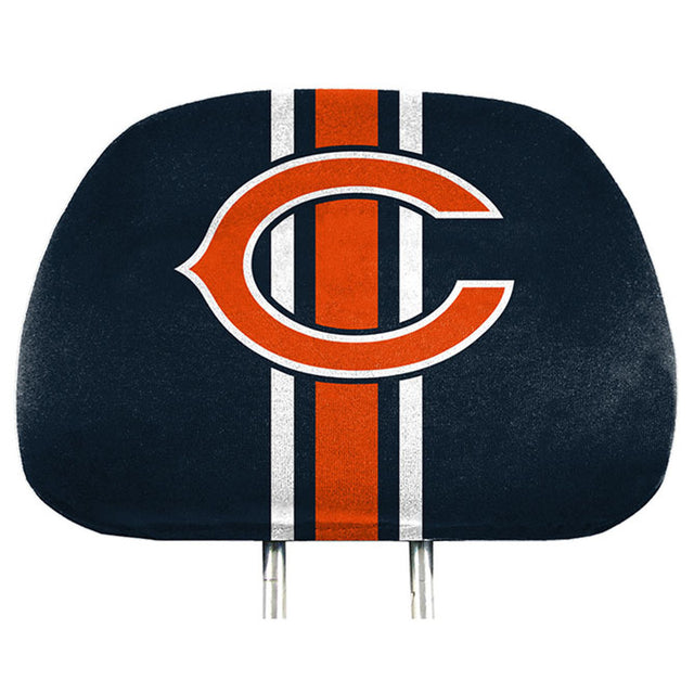 Fundas para reposacabezas de los Chicago Bears con estampado completo