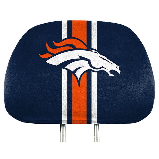 Fundas para reposacabezas de los Denver Broncos con estampado completo