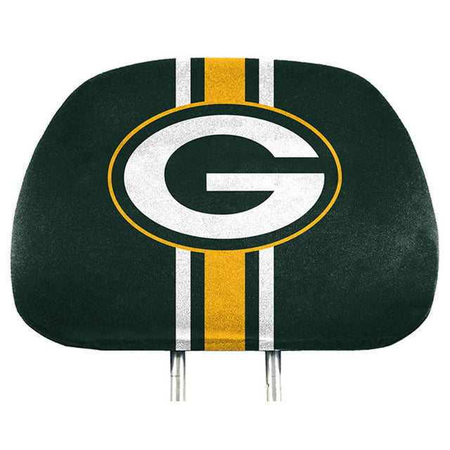 Fundas para reposacabezas de los Green Bay Packers con estampado completo