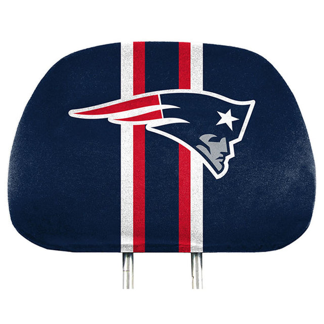 Fundas para reposacabezas de New England Patriots con estampado completo