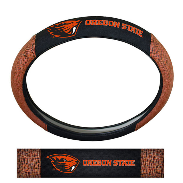 Oregon State Beavers Steering Wheel Cover - Premium Pigskin