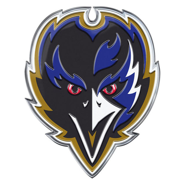 Logotipo alternativo de color del emblema del automóvil de los Baltimore Ravens