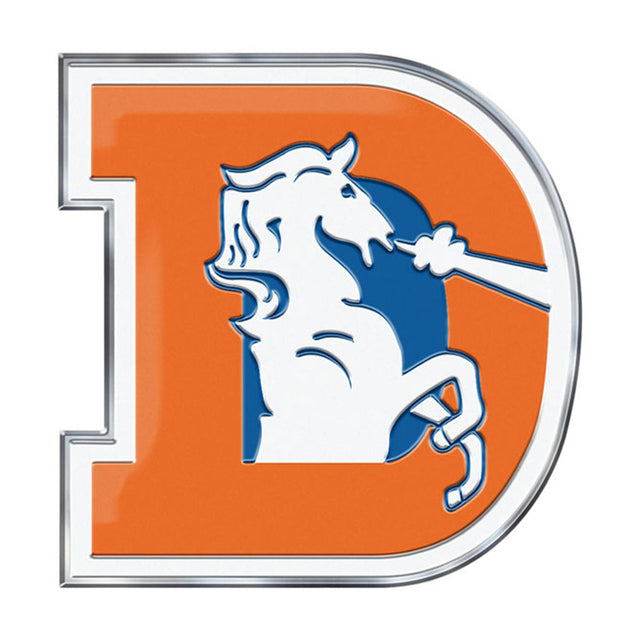 Logotipo alternativo de color del emblema del automóvil de los Denver Broncos