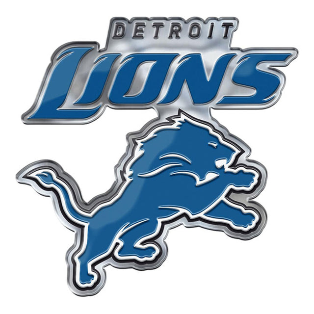 Logotipo alternativo de color para el emblema de automóvil de los Detroit Lions