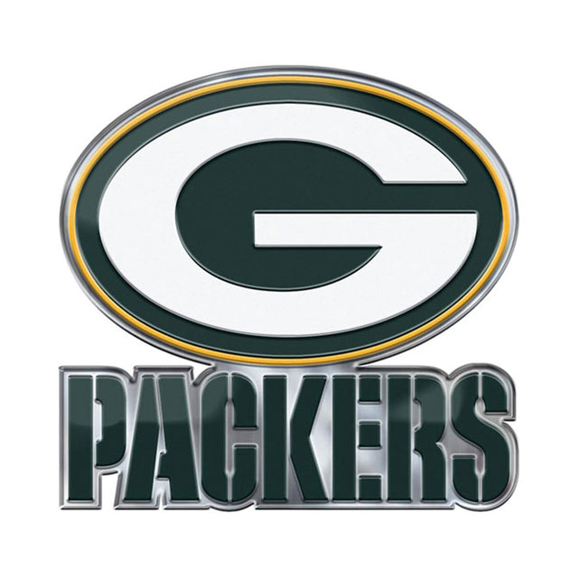 Logotipo alternativo de color del emblema del automóvil de los Green Bay Packers