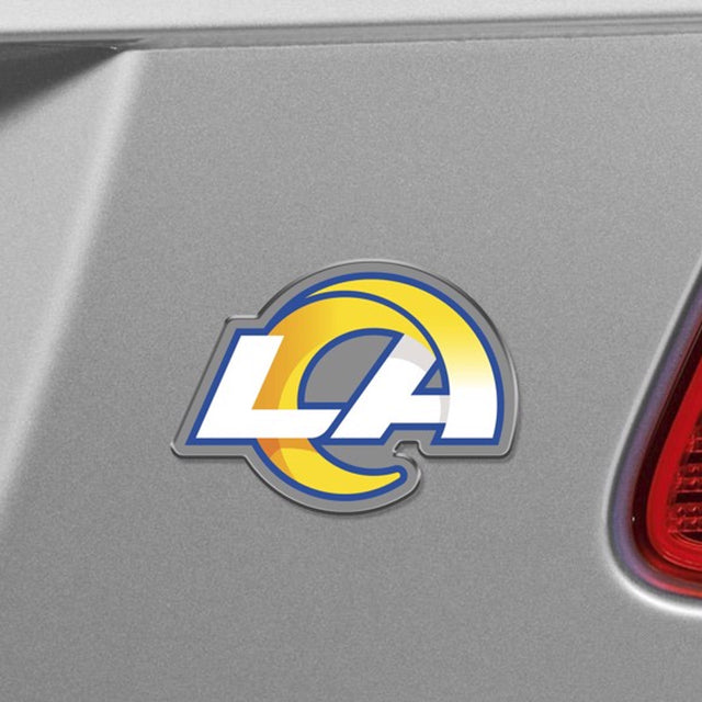 Logotipo alternativo de color del emblema del automóvil de Los Angeles Rams