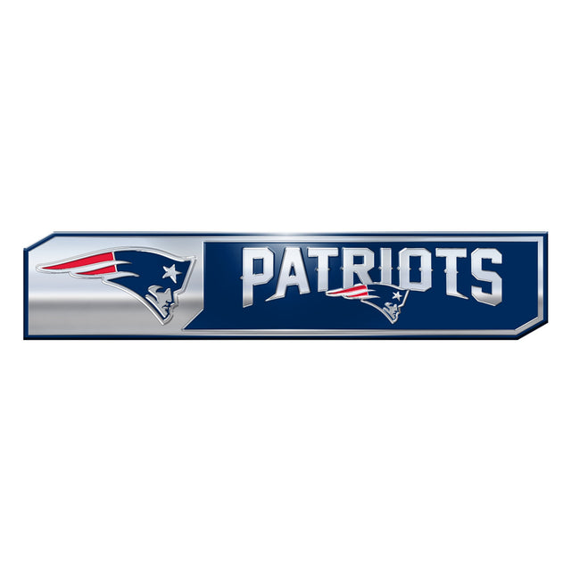 Paquete de 2 emblemas para autos de los New England Patriots, edición para camioneta