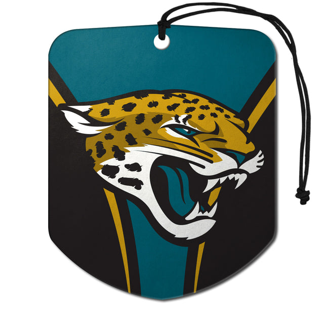 Ambientador con diseño de escudo de los Jacksonville Jaguars, paquete de 2
