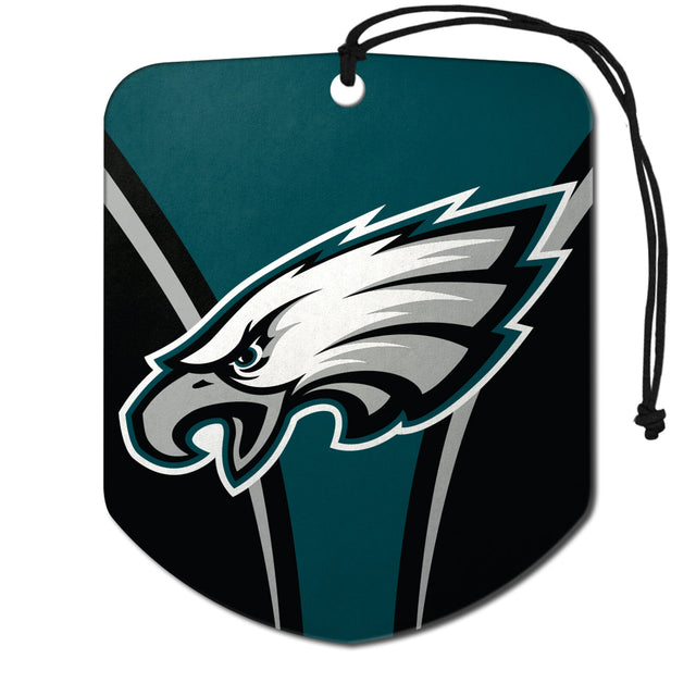 Ambientador con diseño de escudo de los Philadelphia Eagles, paquete de 2