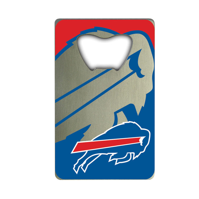 Abridor de botellas estilo tarjeta de crédito de Buffalo Bills