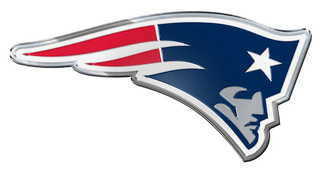 Emblema para automóvil de los New England Patriots - Color