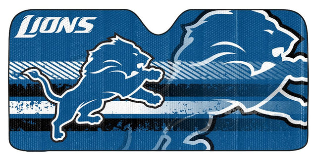 Parasol para automóvil de los Detroit Lions: 59" x 27"