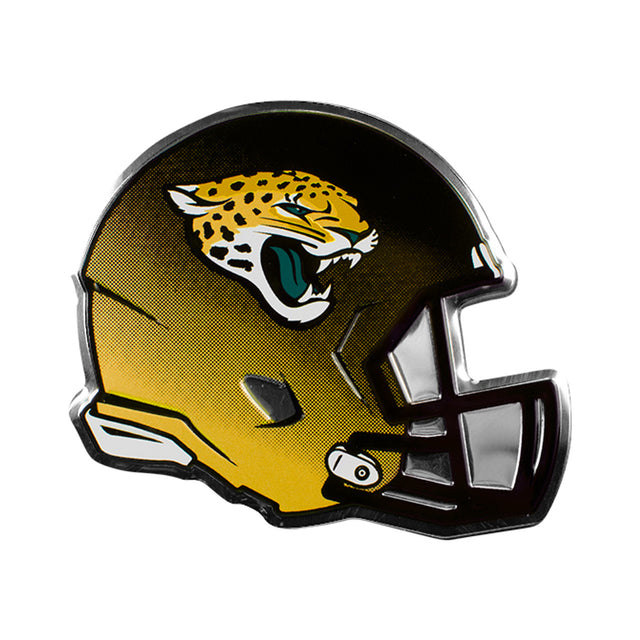 Diseño de casco con emblema de automóvil de los Jacksonville Jaguars
