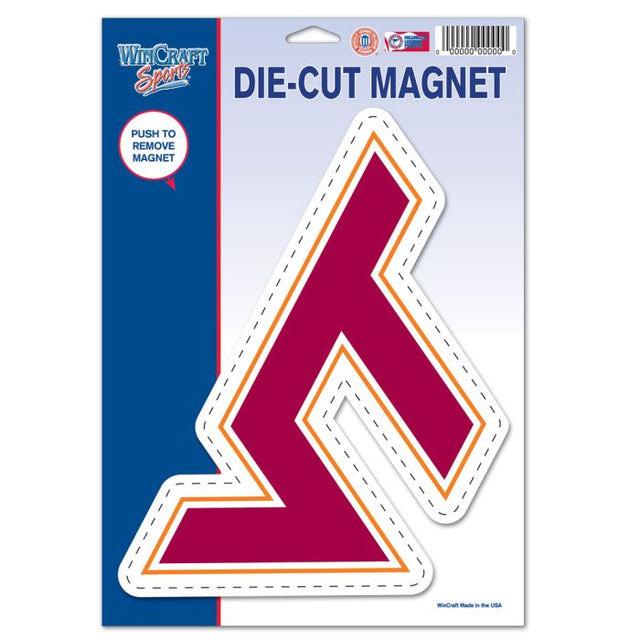 Virginia Tech Hokies Die Cut Logo Magnet 6.25" x 9"