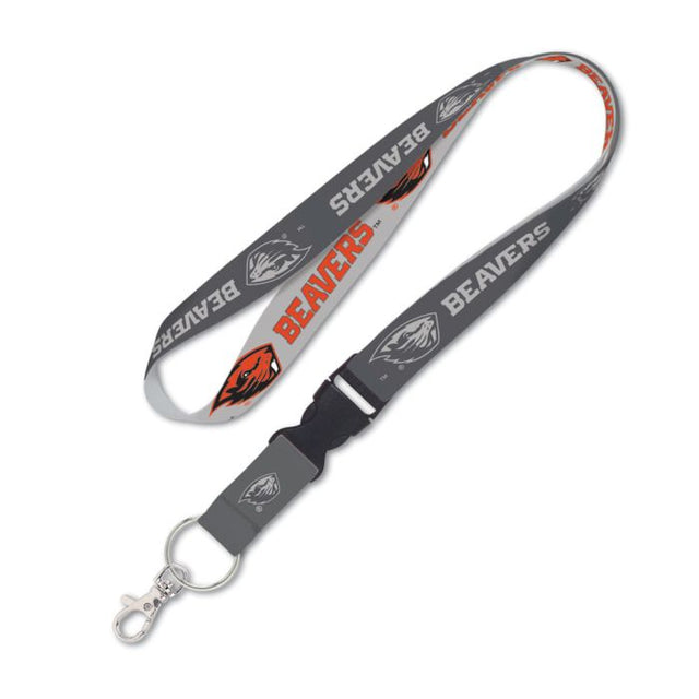 Oregon State Beavers Lanyard w/detachable buckle 1"