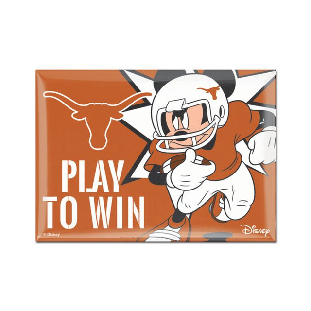 Texas Longhorns / Disney Metal Magnet 2.5" x 3.5"