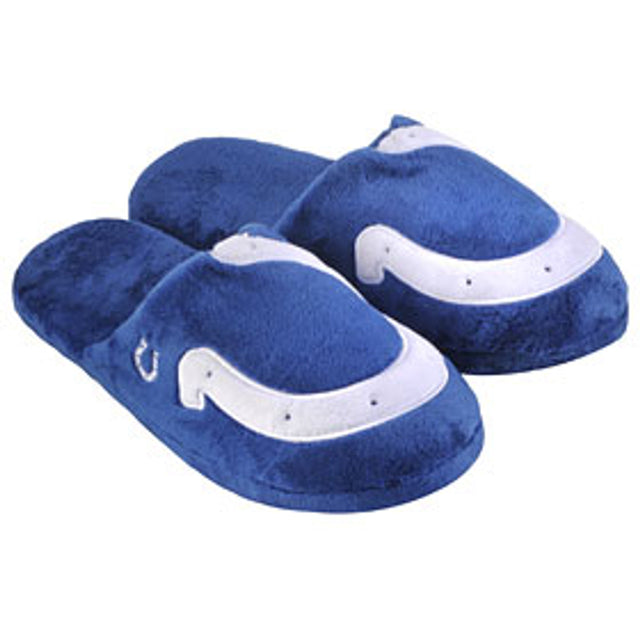 Indianapolis Colts Slipper - Big Logo Stripe (1 Pair) - L CO